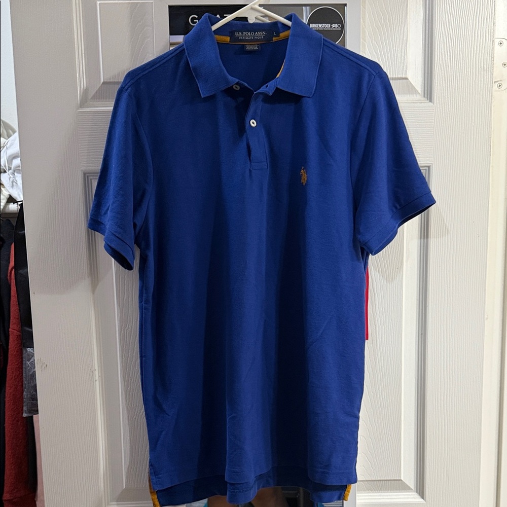 U.S Polo Assn. Men's Polo Shirt in Royal Blue